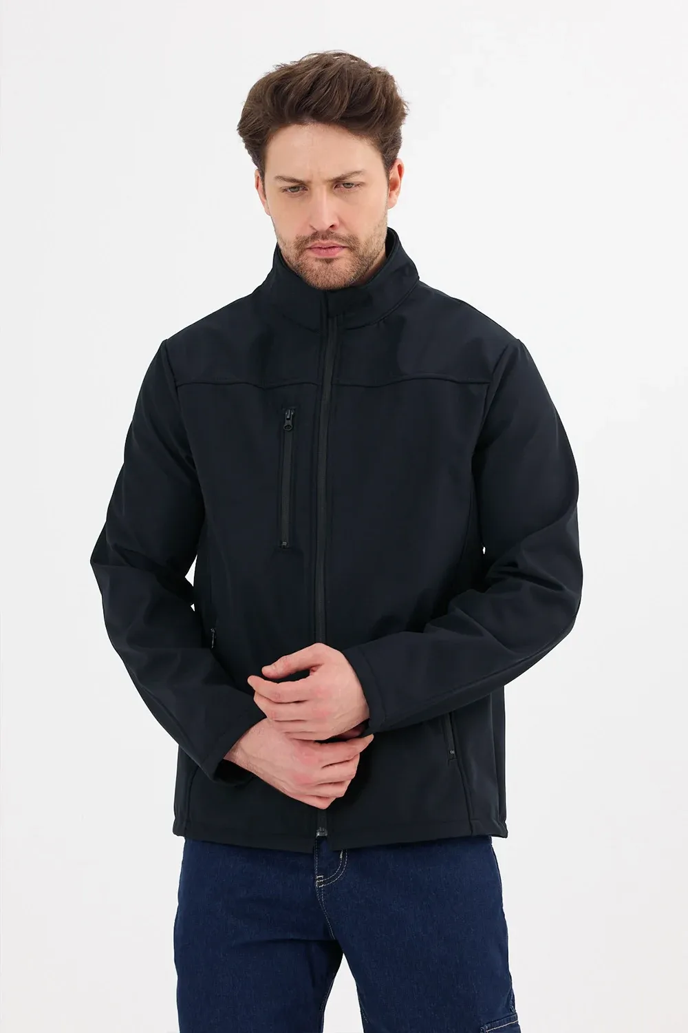 Robalı Lacivert Softshell